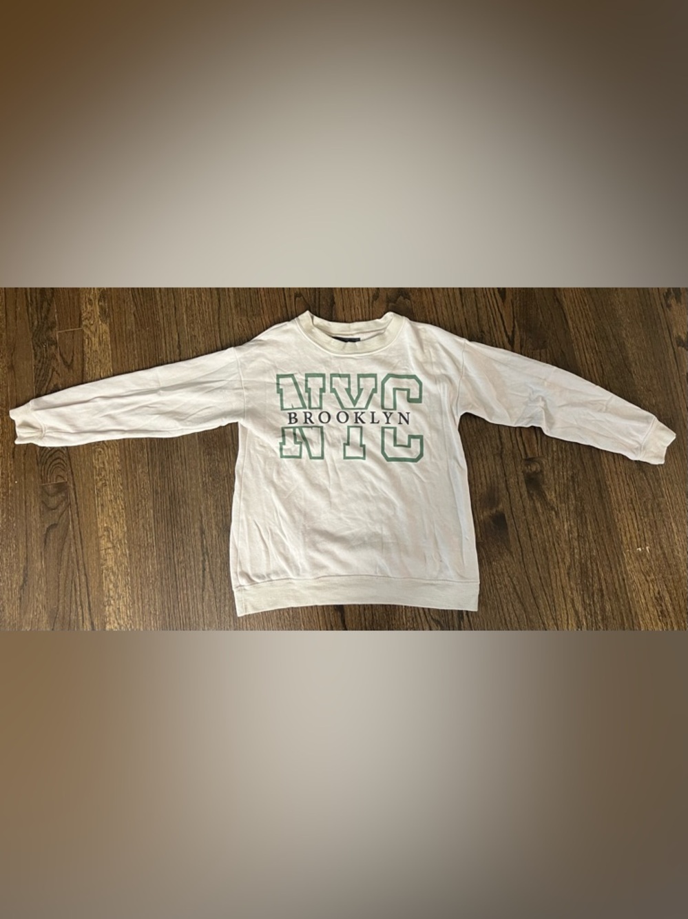 Kids White NYC 'Brooklyn' Graphic Short Sleeve Tee